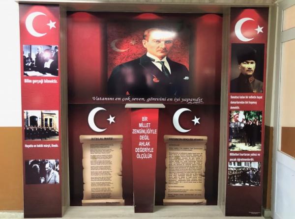 Atatürk Köşemiz Hazırlandı