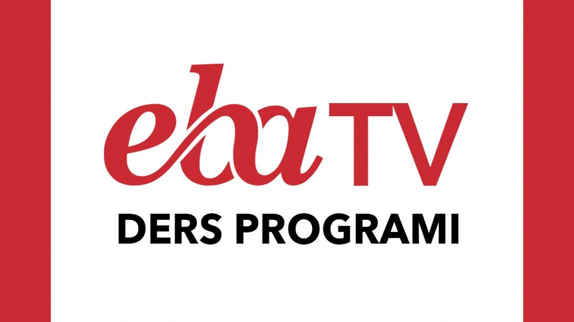 TRT EBA TV 16 - 20 KASIM DERS PROGRAMI