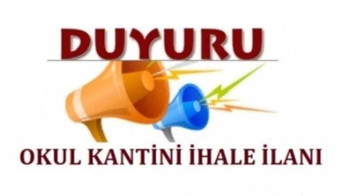 FATİH ORTAOKULU KANTİN İHALESİ